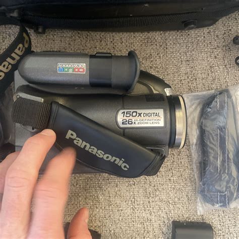 Panasonic Palmcorder Pv D209 150x Digital26x Fully Tested Chargers