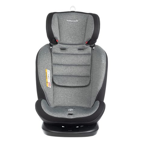 Si Ge Auto Isofix Groupe Noir Gris Babycare