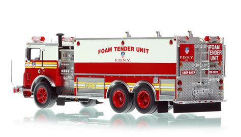 Fire Replicas Fdny 1992 Mack® Mrsaulsbury Foam Tender Unit Citywide