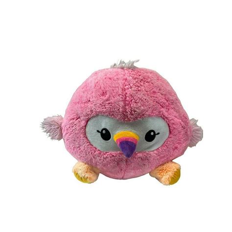 Fiesta Cb Cutie Beans Gumballs Claire Flamingo Pink Round Plush Stuffed