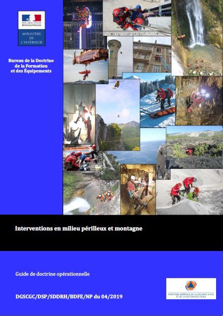 Pnrs Guide De Doctrine Op Rationnelle Interventions En Milieu