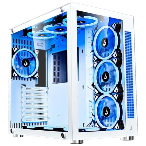 Gabinete Gamer Rise Mode Galaxy Glass, Lateral em Vidro Temperado ...