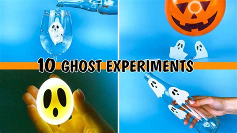 Easy And Cool Science Experiments For Halloween Spooky Ghost