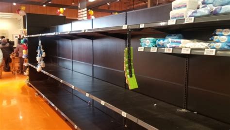 COVID-19: Empty shelves as Montrealers rush to grocery stores | CTV News