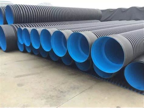 18 Inch Hdpe Double Wall Corrugated Pe Drainage Pipe Dwc Hdpe Plastic Culvert Pipe China