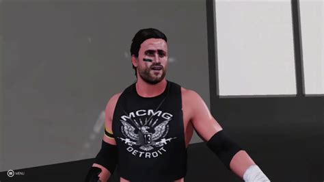 WWE 2K19 Alex Shelley Entrance Signatures Finishers Victory Motion