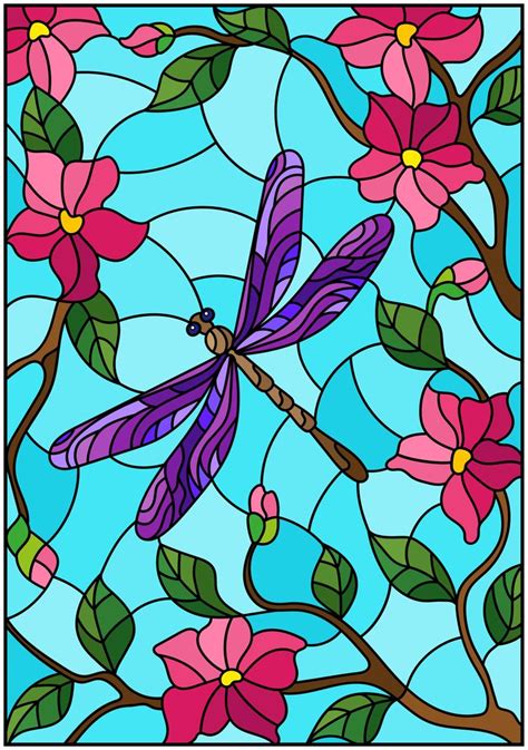 Pin By SmogChick On 1 Stained Glass Crafts And Ideas Dragonfly