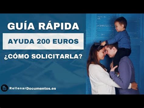 Como SOLICITAR La AYUDA De 200 Euros Y COMO SABER Si Me La Han