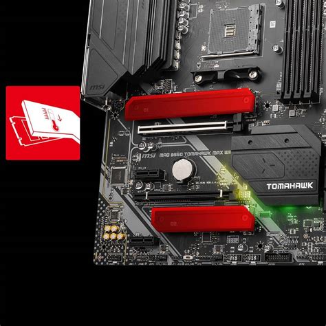 Msi Mag B Tomahawk Max Wifi Atx Amd Motherboard Powered By Msi