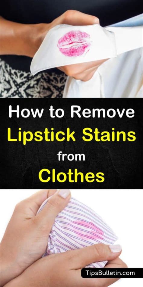 Fast Easy Ways To Remove Lipstick Stains From Clothes