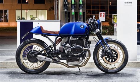 Custom Bmw R Rs Cafe Racer Is Beautiful In Blue Bimmerfest Bmw Forum