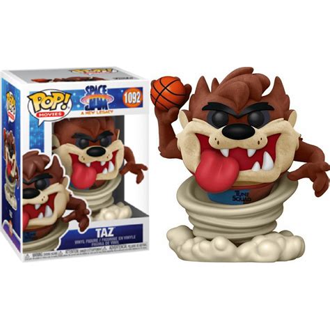 Funko Space Jam A New Legacy Taz Flocked Pop Vinyl Osfa