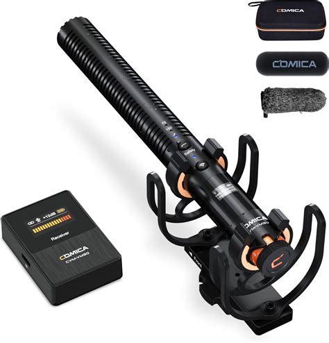 Comica VM30 Shotgun Microphone With Wireless Modes Digital Analog