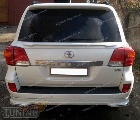 Спойлер Тойота Ленд Крузер 200 (задний спойлер на багажник Toyota Land ...