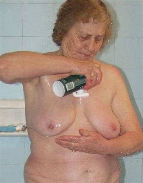 Massive Granny Showering All Alone Porn Pictures XXX Photos Sex