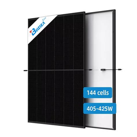 425w 420w 405w Full Black Solar Panel Monocrystalline Pv Panels Best Choose For Residential