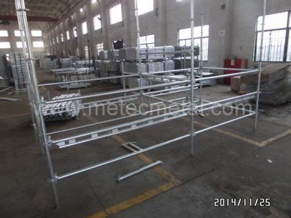 Enhanced Horizontal Ringlock System Scaffolding Metec Co Ltd