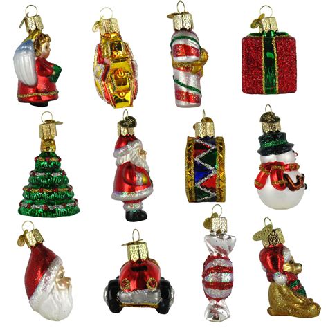 Old World Christmas Mini Christmas Set Of 12 1 To 2 Glass Ornaments Click On The Photo For