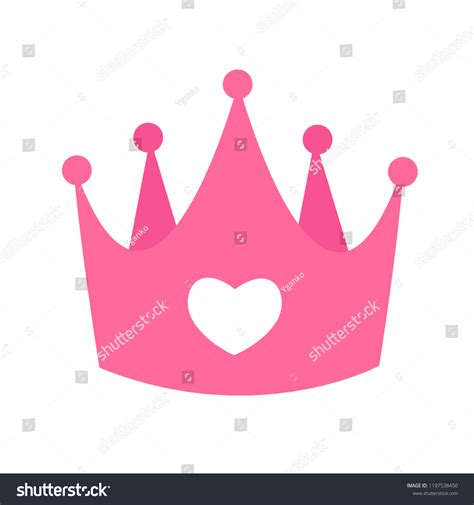 Princess Crown Icon Vector Illustration Eps10 Stock Vector Royalty