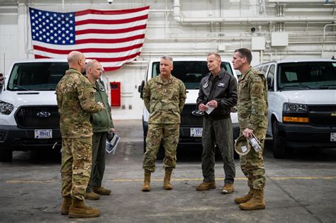 Pacaf Deputy Commander Visits Eielson Th Command And Control Wing