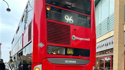 Loud Hoover Journey On Stagecoach Londons Scania N230UD Omnicity On