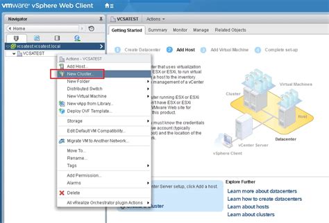 Cómo crear un clúster en VMware RSAdmin101