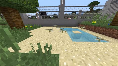 Jurassic World Map Minecraft Pe Bedrock Maps