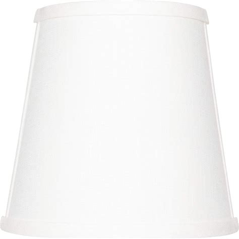 Upgradelights Larger Wall Sconce Shield Clip On Half Lamp Shade White