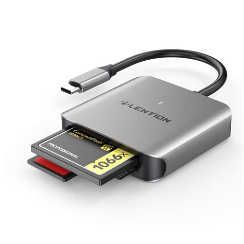 Usb C To Sd Card Readersd 30 Card Adapterlention