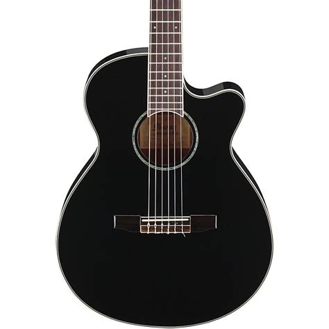 Ibanez AEG10NII Nylon String Cutaway Acoustic-Electric Guitar | Music123