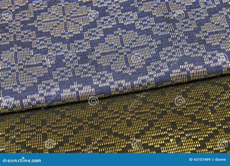 Malaysia Songket Stock Image Image Of Green Fabric 43107499