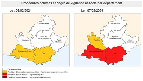 Var En Alerte De Niveau 1 Ce Mercredi Mesures D Urgence Contre La