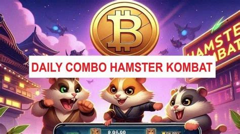 Sandi Harian Dan Daily Combo Hamster Kombat Senin September