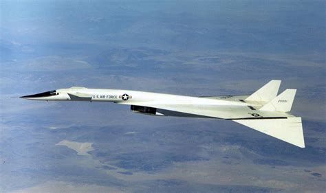 North American Xb 70 Valkyrie Prototype Version Of The Planned B 70 Nuclear Armed Deep