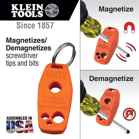 Klein Kle Mag2 Magnetizer Demagnetizer With Key Ring Atlas Machinery