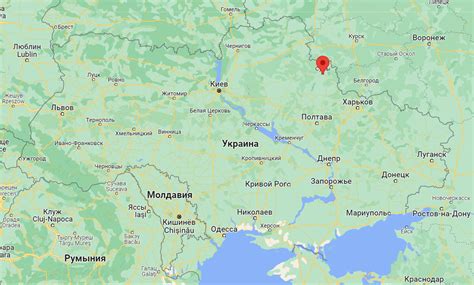 Сумы на карте: показать город на Украине и в России
