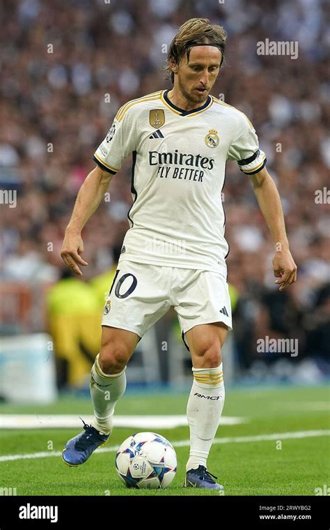 Madrid, Spain. 20th Sep, 2023. Real Madrid's Luka Modric during ...