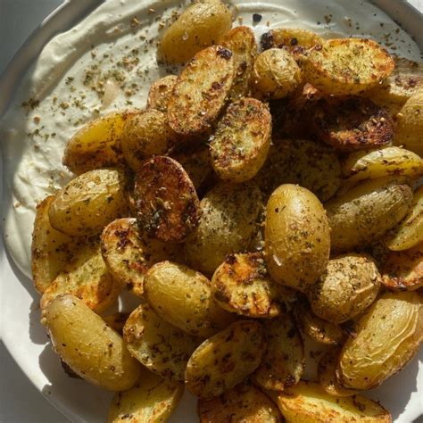 Crispy Potatoes With Whipped Feta Brocc Your Body