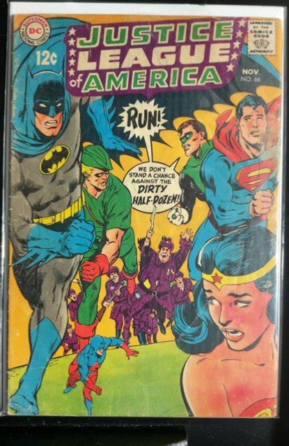 Justice League Of America Comic Books Silver Age Dc