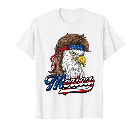 Merica Patriotic Usa Eagle Of Freedom 4th Of July Vintage Men T Shirt