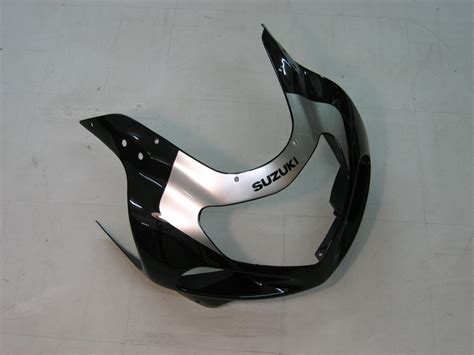 2001-2003 Suzuki GSXR 600 Amotopart Fairings Black & Silver GSXR Racing ...