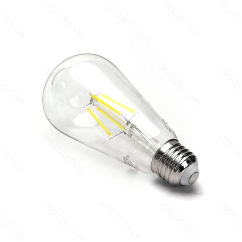 ŻarÓwka Led E27 780lm 6w Retro Filament Zimna St64 230v 198930 • Cena