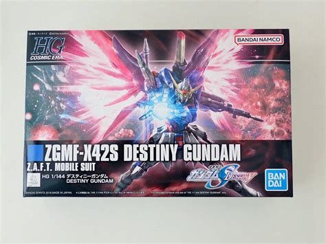 【未使用】hg デスティニーガンダム Zgmf X42s Destiny Gundam 1144 Hgce 224 バンダイ 機動戦士