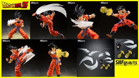 S H Figuarts Dragon Ball Z SON GOKU S EFFECT PARTS SET YouTube