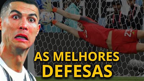 AS MELHORES DEFESAS DO FUTEBOL YouTube