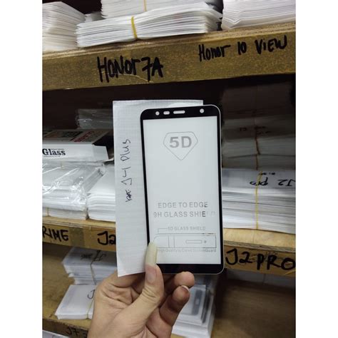 Jual TEMPERED GLASS FULL HD SAMSUNG J4 PLUS 2018 ANTI GORES KACA FULL