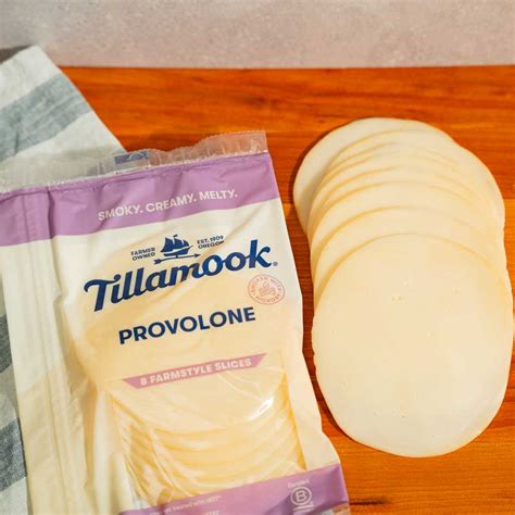 Tillamook Smoked Provolone Cheese Slices 7 Oz Smith Brothers Farms