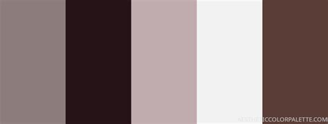 Mauve Color Palette Aesthetic Color Palette