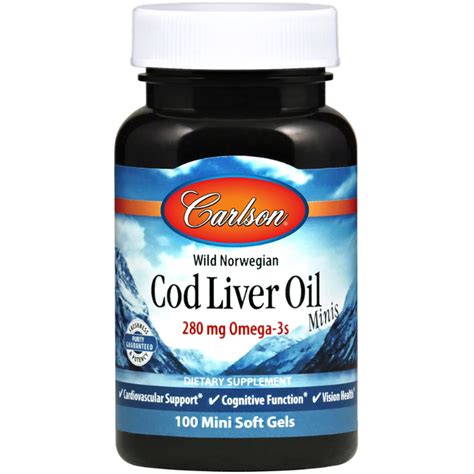 Buy Carlson Norwegian Cod Liver Oil Soft Gels Online At Best Price