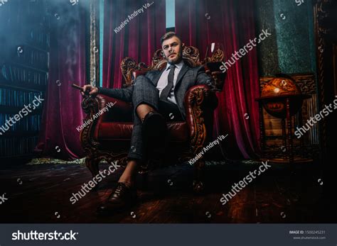 Full Length Portrait Handsome Mature Man Stock Photo Shutterstock